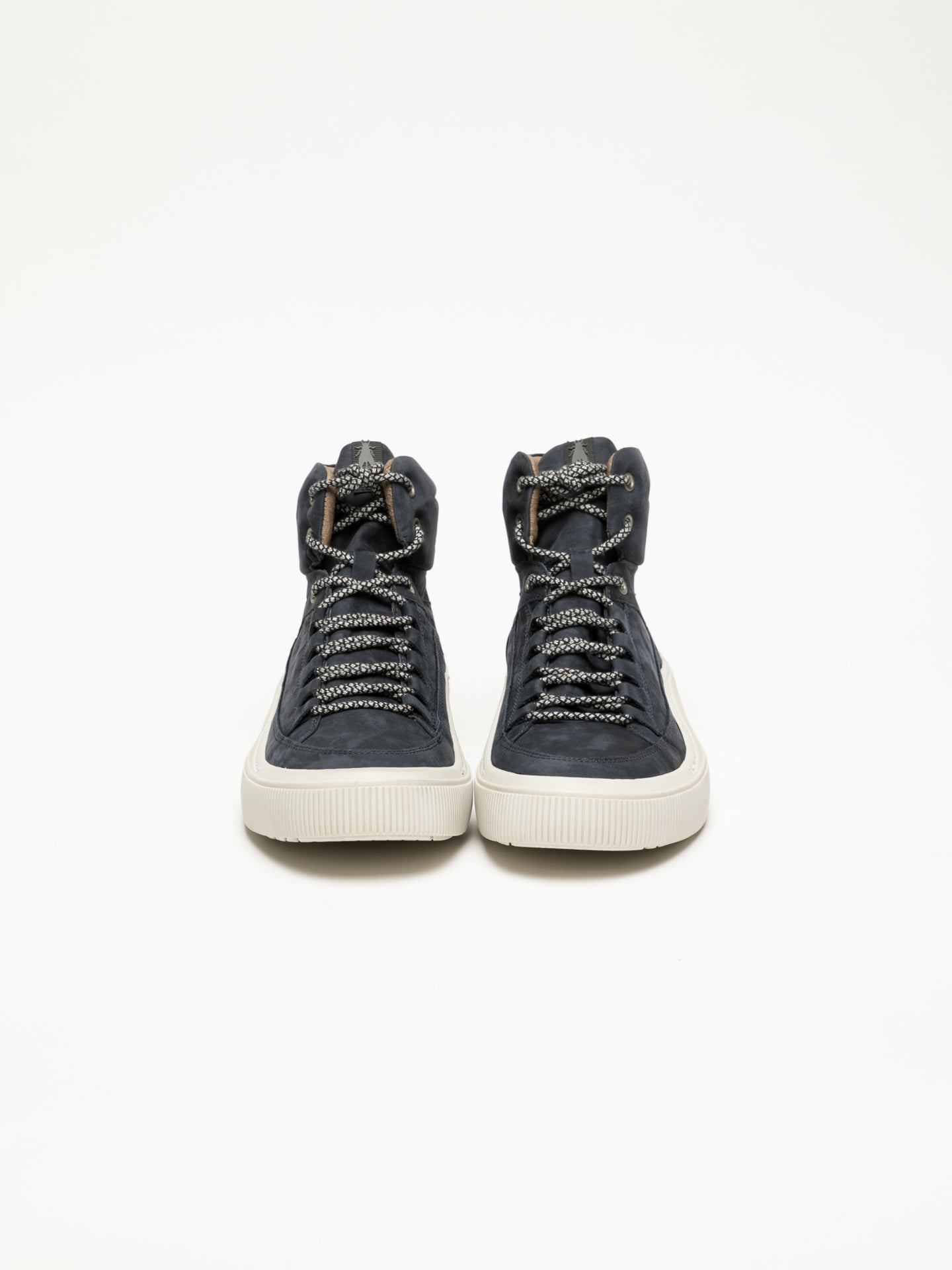 Fly London Navy Hi-Top Trainers